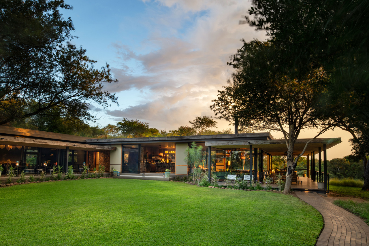 Elegant safari lodge interior at Tanda Tula Camp in South Africa